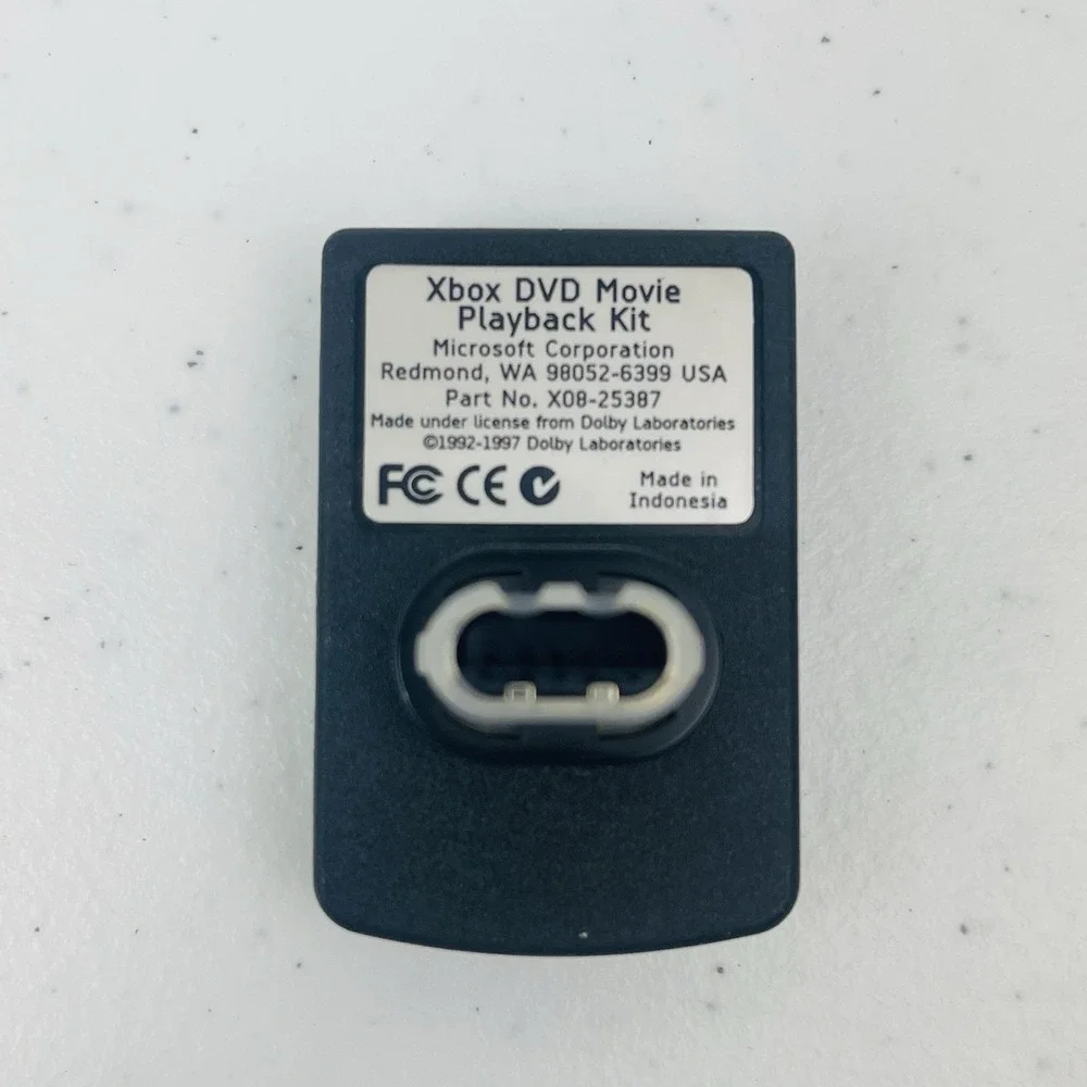 Microsoft Xbox DVD Movie Playback Kit Replacement‎ Receiver Only Untested